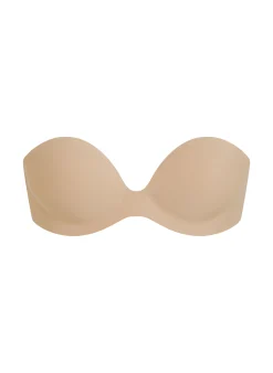 Klebe-BH - Beige