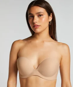 Klebe-BH - Beige