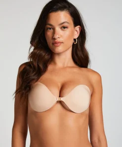 Klebe-BH - Beige