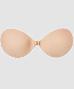 Klebe-BH - Beige