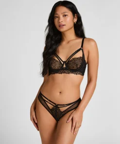 Kristina Brazilian Slip - Schwarz