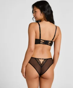 Kristina Brazilian Slip - Schwarz