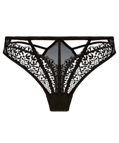 Kristina Highleg String - Schwarz