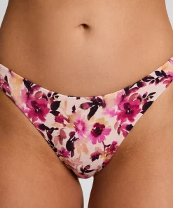 Lagos Highleg Bikinihose - Beige