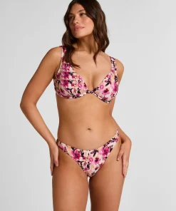 Lagos Highleg Bikinihose - Beige