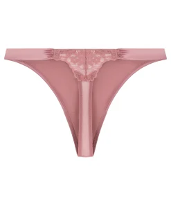 Laila String mit hohem Beinausschnitt - Rosa