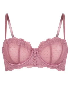 Laila Unwattierter Bügel-BH - Rosa