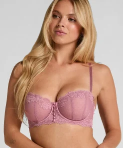 Laila Unwattierter Bügel-BH - Rosa