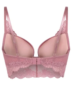 Laila Vorgeformter Longline-Bügel-BH - Rosa