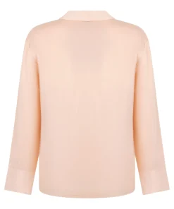 Langarmjacke Satin Ayla - Orange