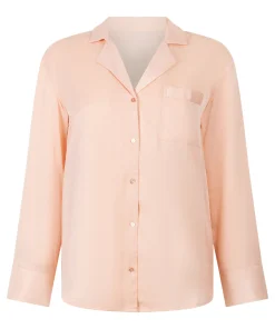 Langarmjacke Satin Ayla - Orange