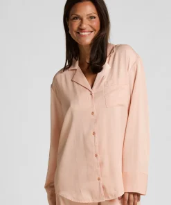 Langarmjacke Satin Ayla - Orange