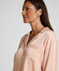 Langarmjacke Satin Ayla - Orange
