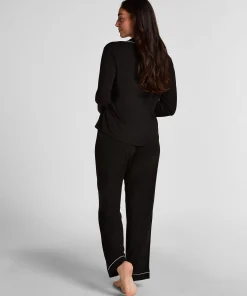 Langärmelige Jersey-Jacke Essential - Schwarz