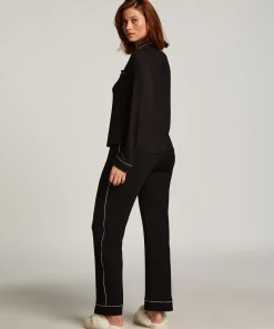 Langärmelige Jersey-Jacke Essential - Schwarz