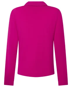 Langärmelige Jersey-Jacke Essential - Rosa