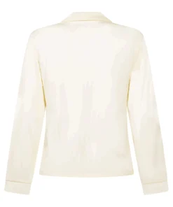 Langärmelige Jersey-Jacke Essential - Weiß