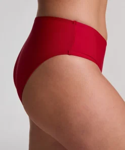 Luna Rio-Bikini-Unterteil Midi - Rot