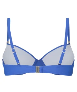 Luxuriöses Bügel-Bikini-Top mit Polsterung - Blau