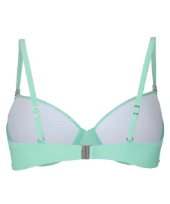Luxuriöses Bügel-Bikini-Top mit Polsterung - Grün