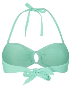 Luxus Bandeau Bikini-Top - Grün