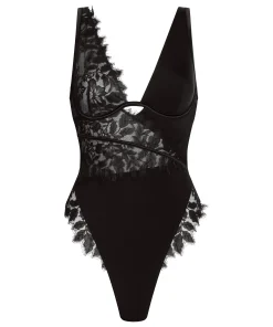 Malou Body mit Bügel - Schwarz
