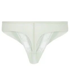 Malou Highleg String - Grün