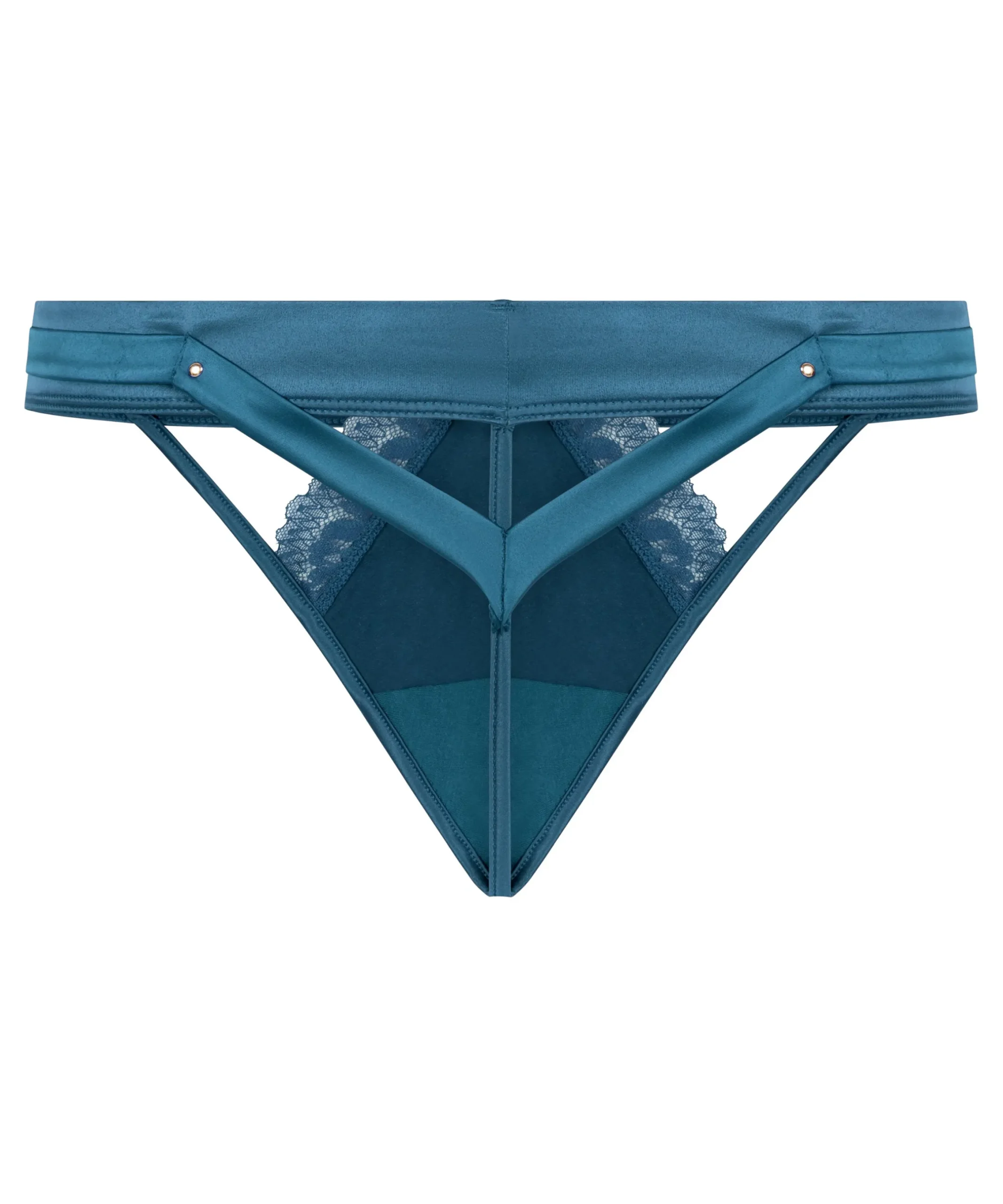 Marjolein String mit hohem Beinausschnitt - Blau