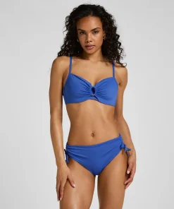 Midi Bikini Bottom Luxe - Blau