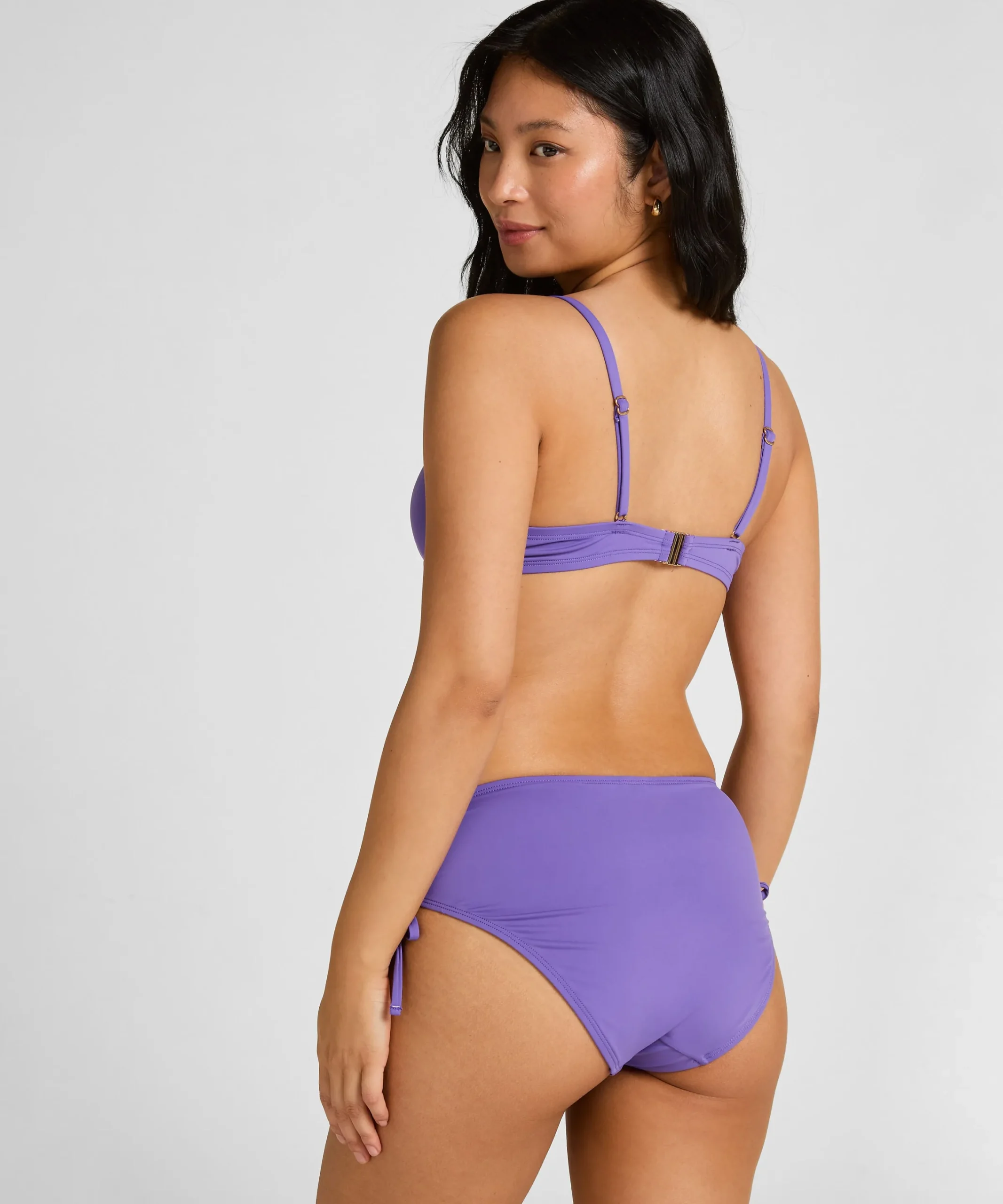 Midi Bikini Bottom Luxe - Lila