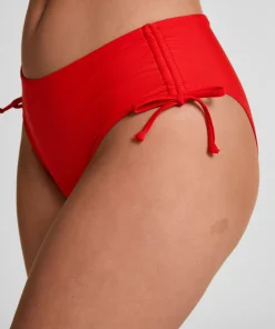 Midi Bikini Bottom Luxe - Rot