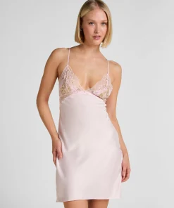 Miri Satin-Negligé - Rosa