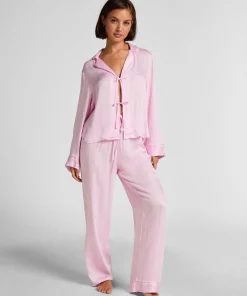 Monchou Pyjama-Jacke - Rosa
