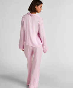 Monchou Pyjama-Jacke - Rosa