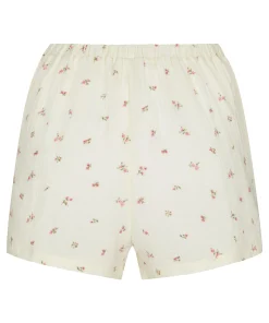 Musselin-Shorts - Weiß