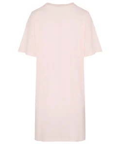 Nachthemd mit Rundhalsausschnitt - Rosa