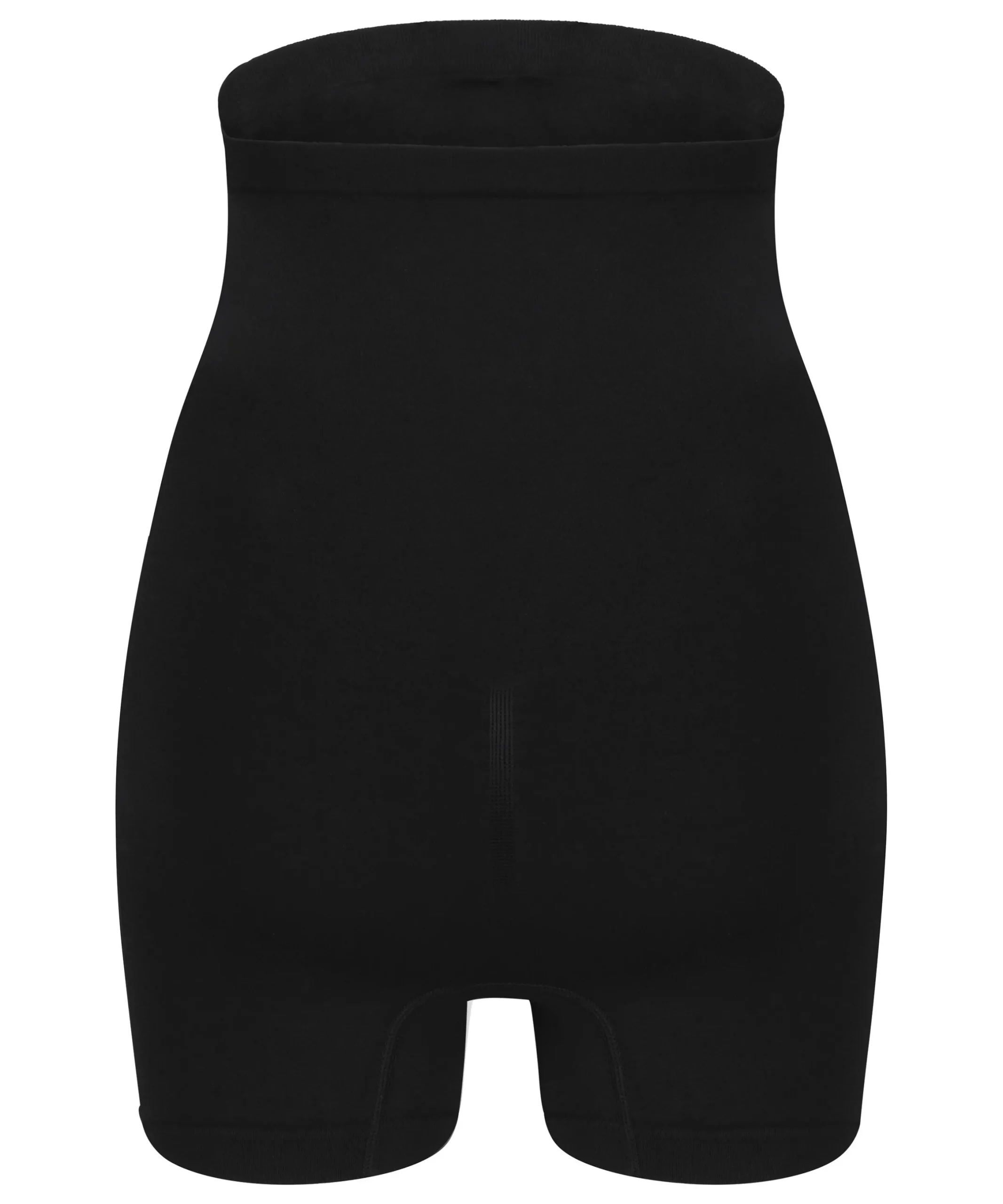 Nahtlose Umstandsshorts - Schwarz