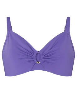 Nicht-vorgeformtes Bügel-Bikini-Top Luxe - Lila