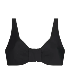 Nicht-vorgeformtes Bügel-Bikini-Top Luxe - Schwarz