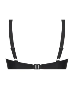 Nicht-vorgeformtes Bügel-Bikini-Top Luxe - Schwarz