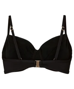 Nicht-vorgeformtes Bügel-Bikini-Top Luxe - Schwarz
