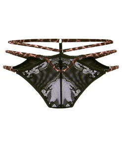 Offener Schritt Brazilian Tasha - Schwarz