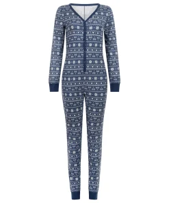 Onesie Jersey Fairisle - Blau