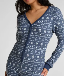 Onesie Jersey Fairisle - Blau