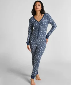 Onesie Jersey Fairisle - Blau