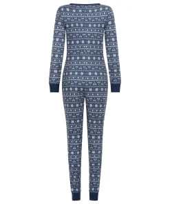 Onesie Jersey Fairisle - Blau