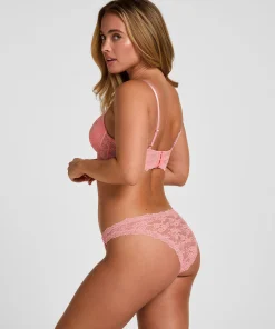 Padded Underwired Longline Bra Aveline - Rosa