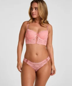 Padded Underwired Longline Bra Aveline - Rosa