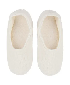 Pantoffeln Violet - Weiß