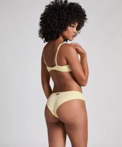 Pointelle Bralette - Gelb